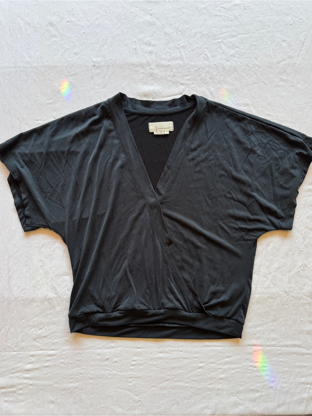 Anthropologie Ayla Surplice Top - Picture 3 of 10